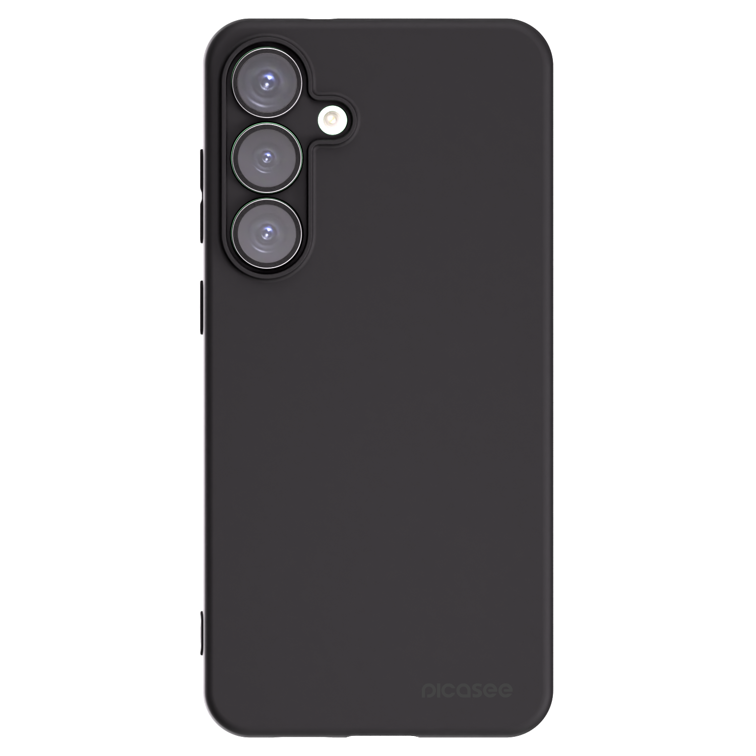 Picasee silikonowe czarne etui na Samsung Galaxy S25+ 5G - Clear