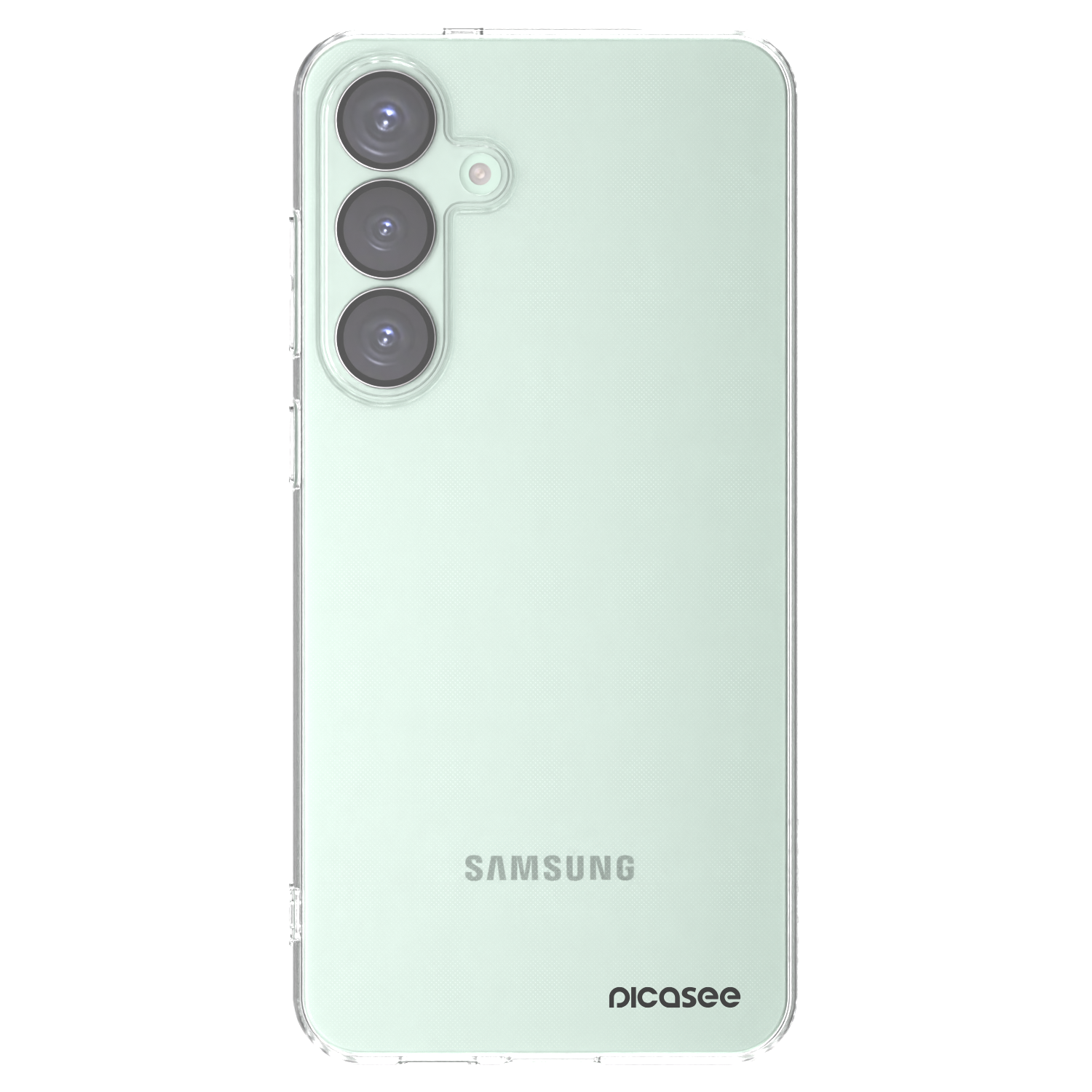 Picasee silikonowe przeźroczyste etui na Samsung Galaxy S25+ 5G - Clear