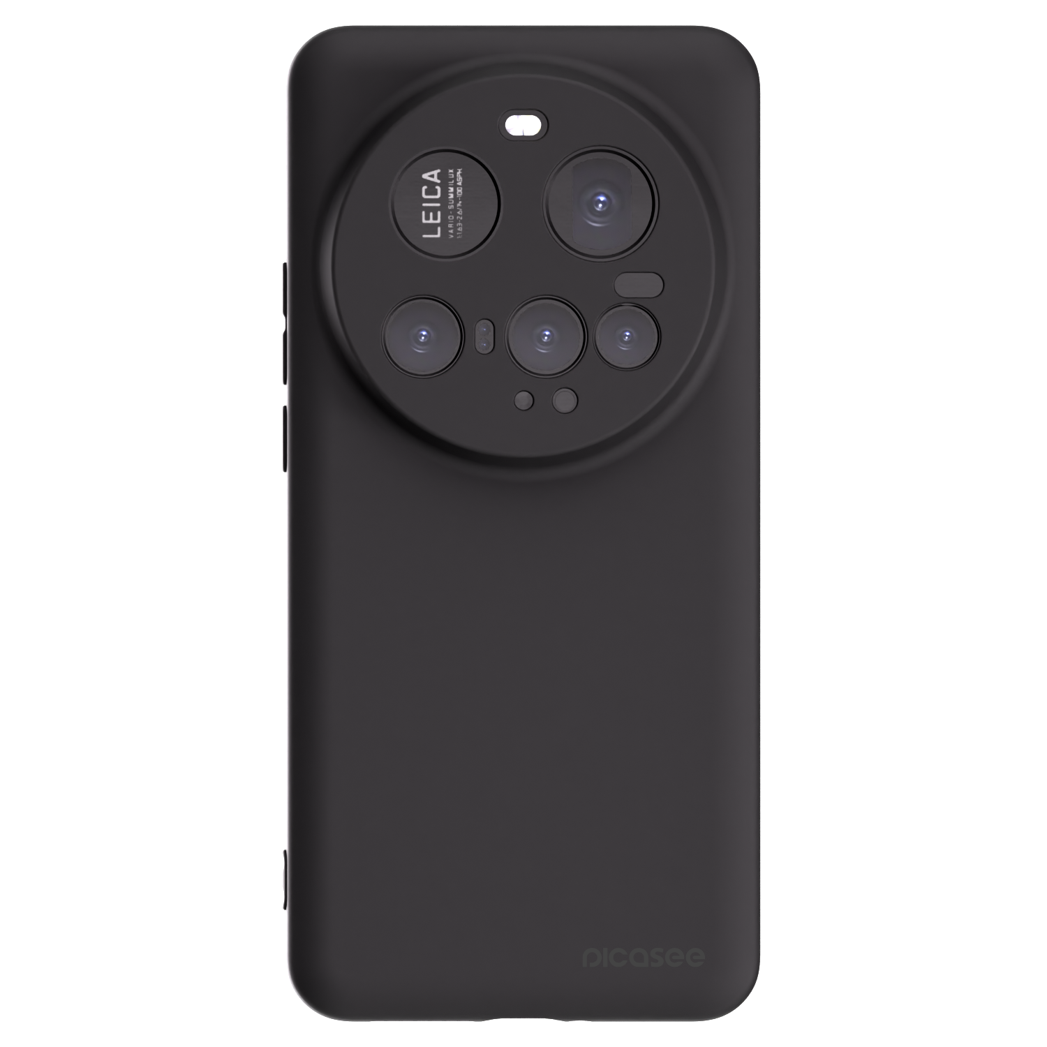 Picasee silikonowe czarne etui na Xiaomi 15 Ultra - Clear