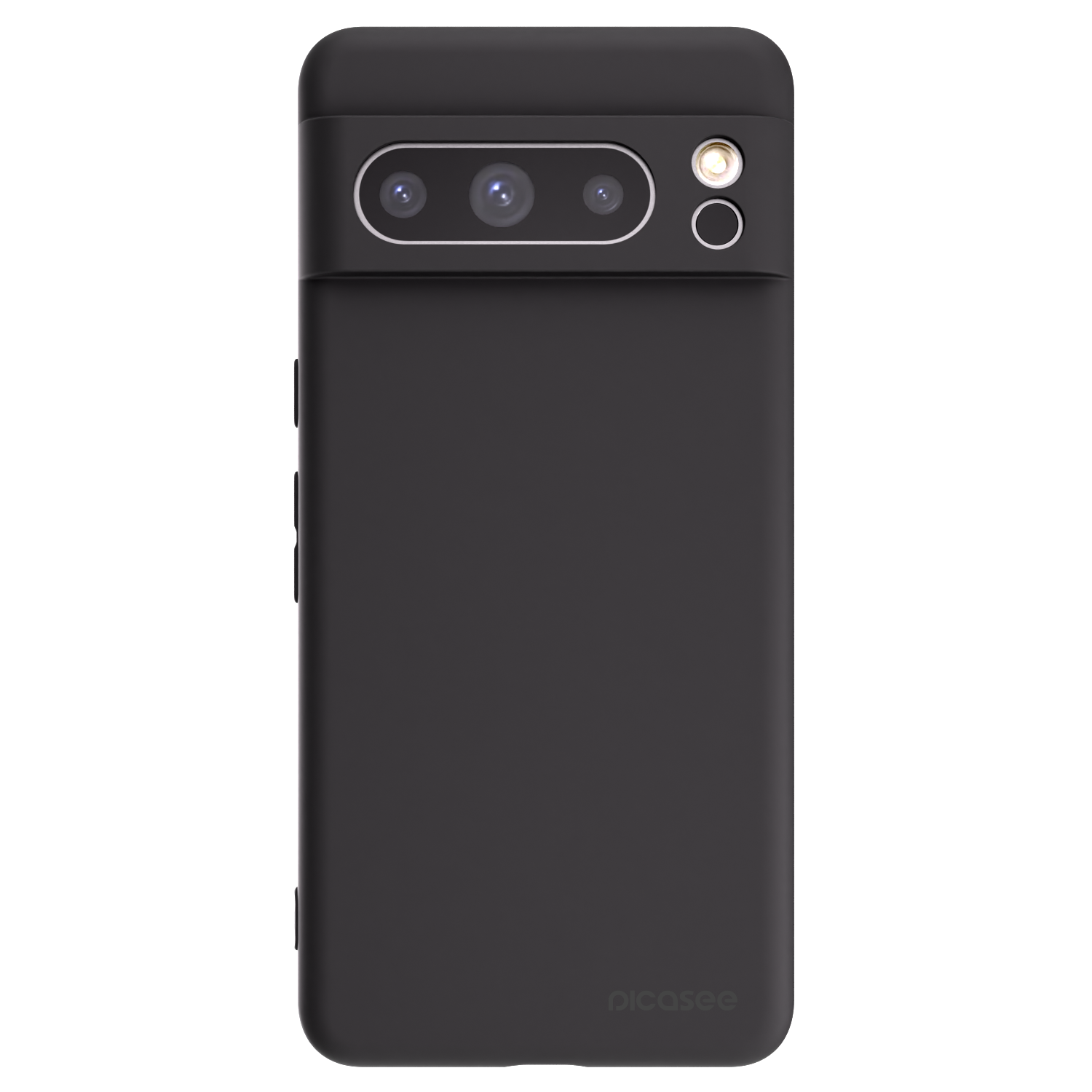 Picasee silikonowe czarne etui na Google Pixel 8 Pro - Clear