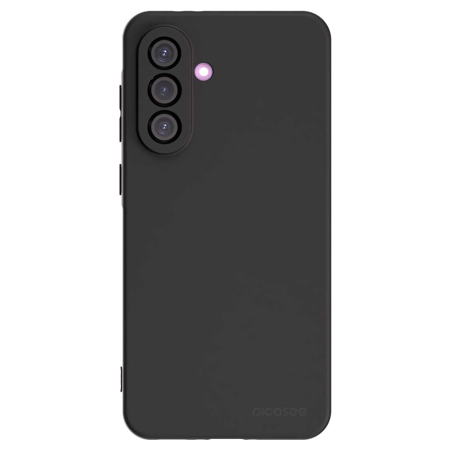 Picasee silikonowe czarne etui na Samsung Galaxy A36 5G - Clear