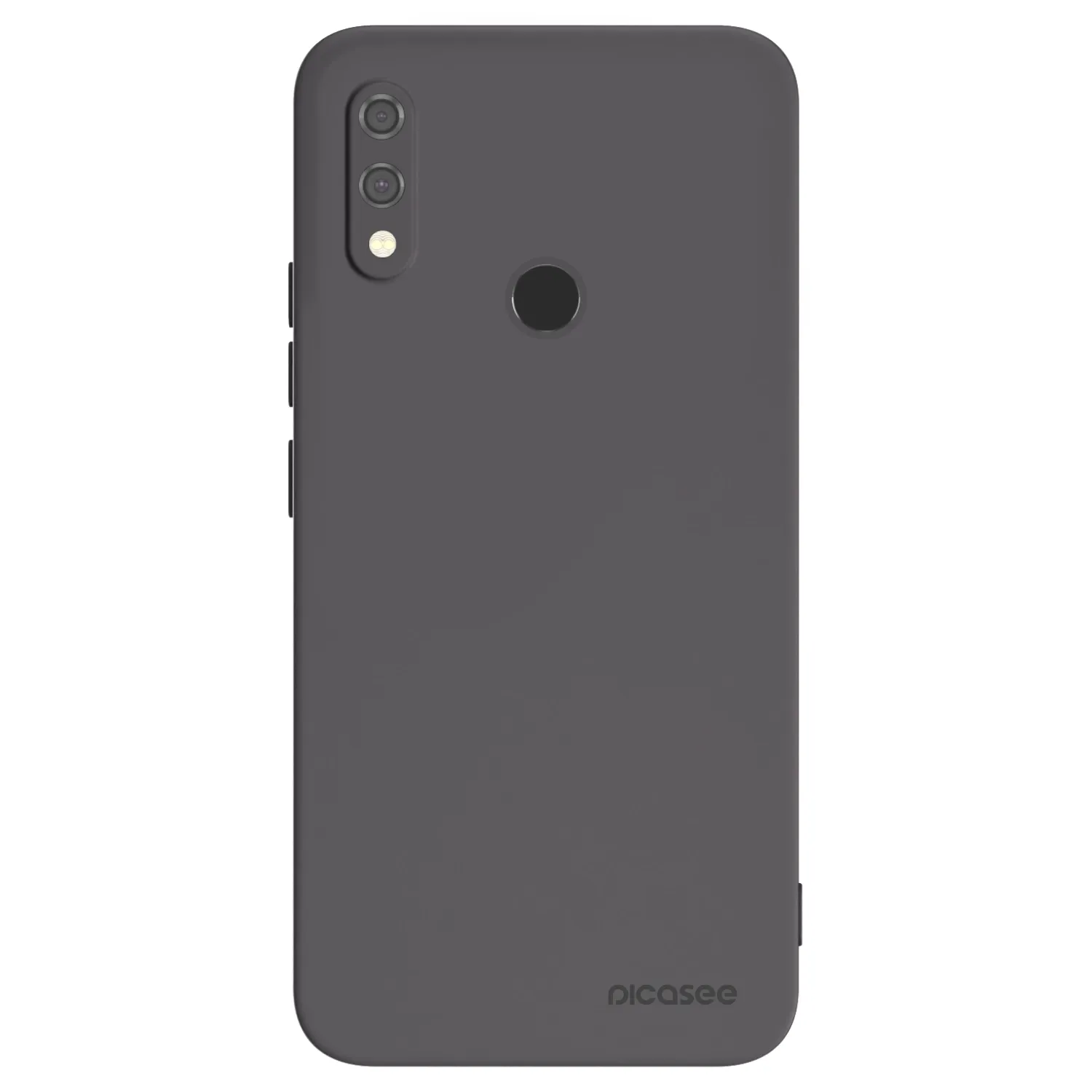 Picasee silikonowe czarne etui na Xiaomi Redmi Note 7 - Clear