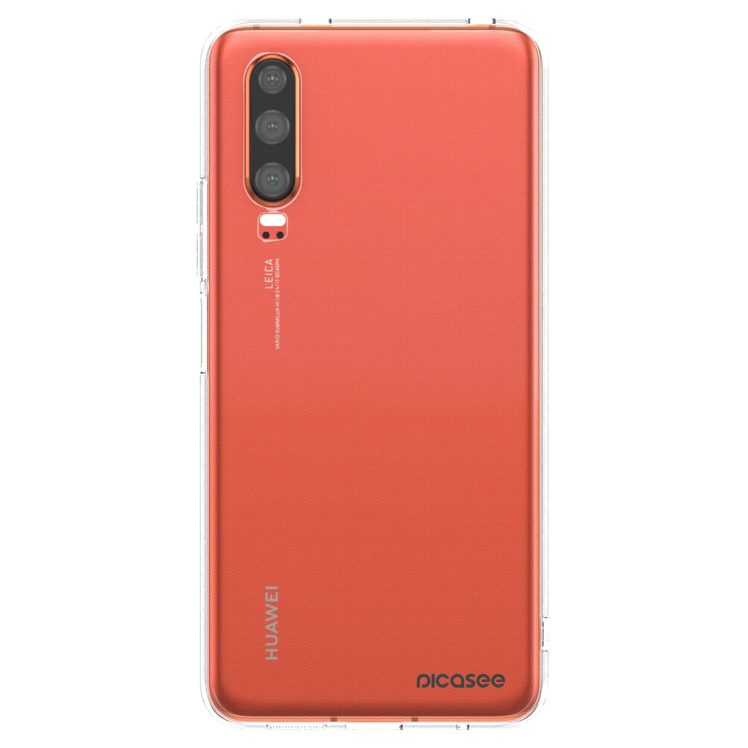 Picasee silikonowe przeźroczyste etui na Huawei P30 - Clear