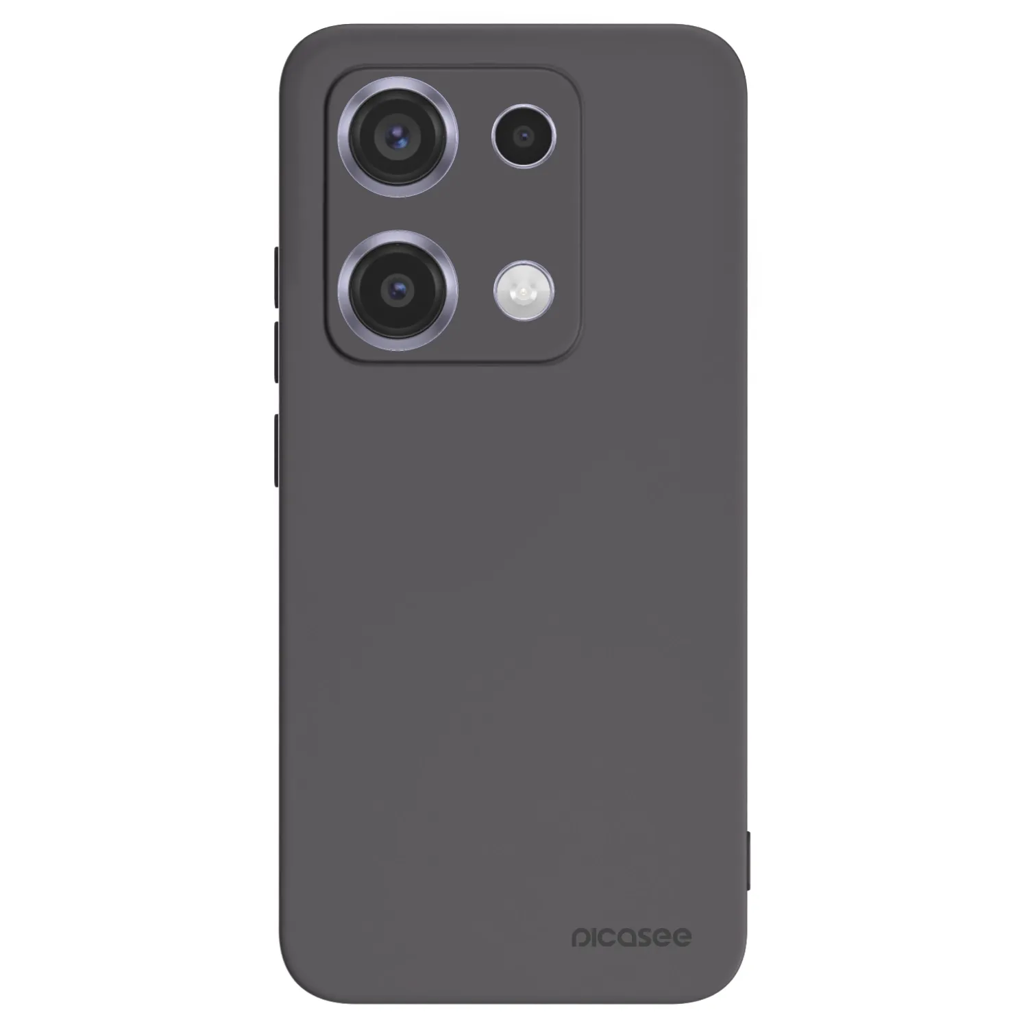 Picasee silikonowe czarne etui na Xiaomi Redmi Note 14S - Clear
