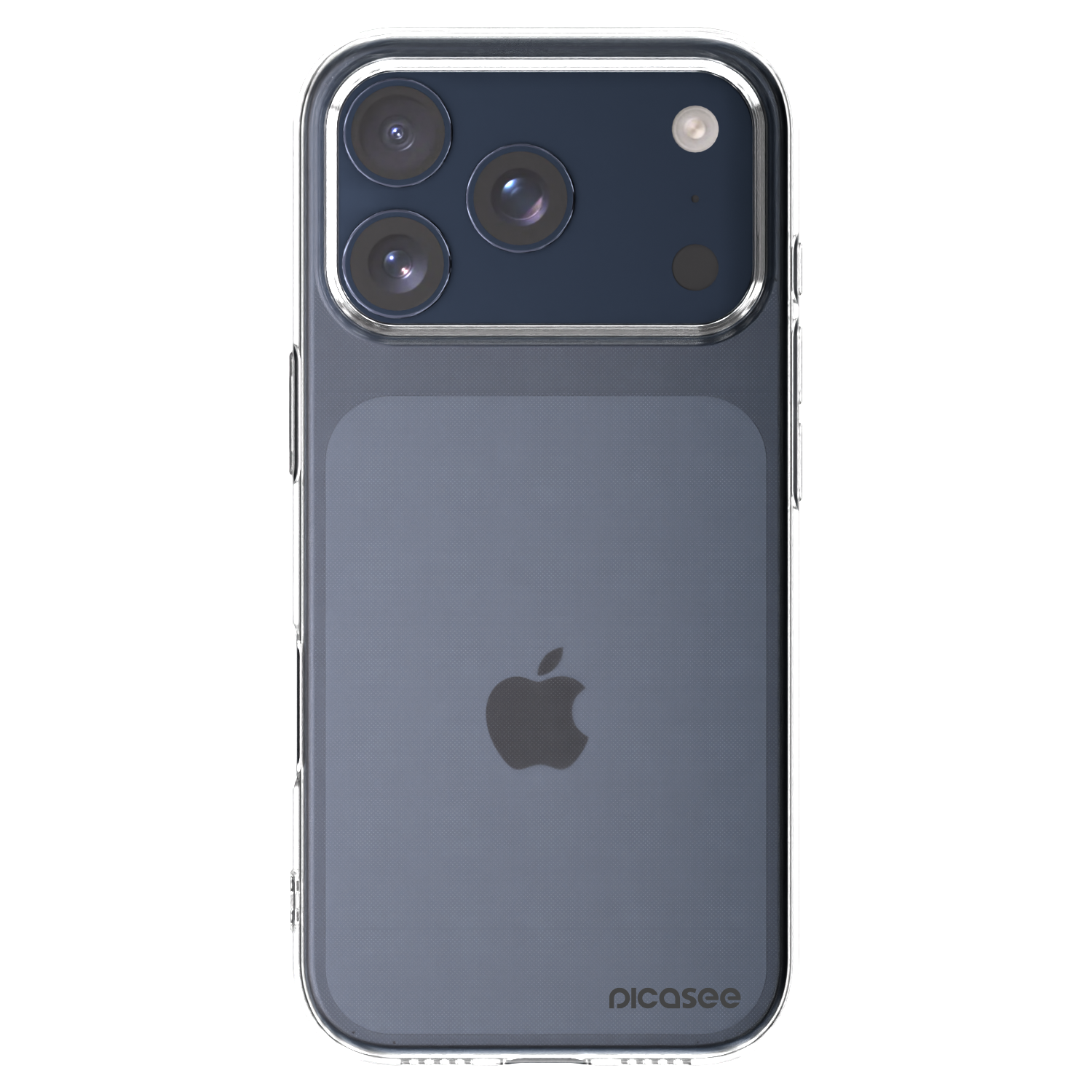 Picasee silikonowe przeźroczyste etui na Apple iPhone 17 Pro - Clear