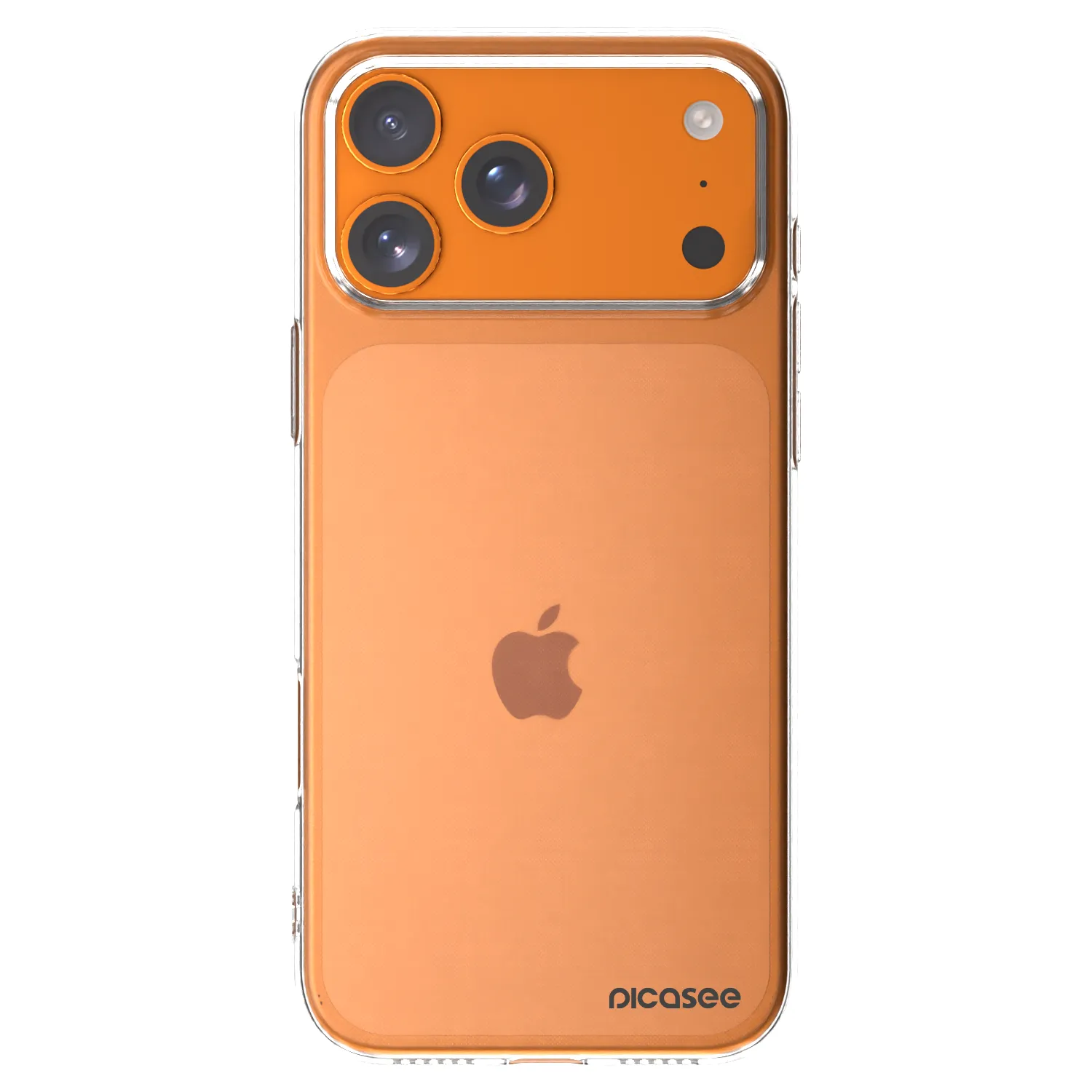 Picasee silikonowe przeźroczyste etui na Apple iPhone 17 Pro Max - Clear