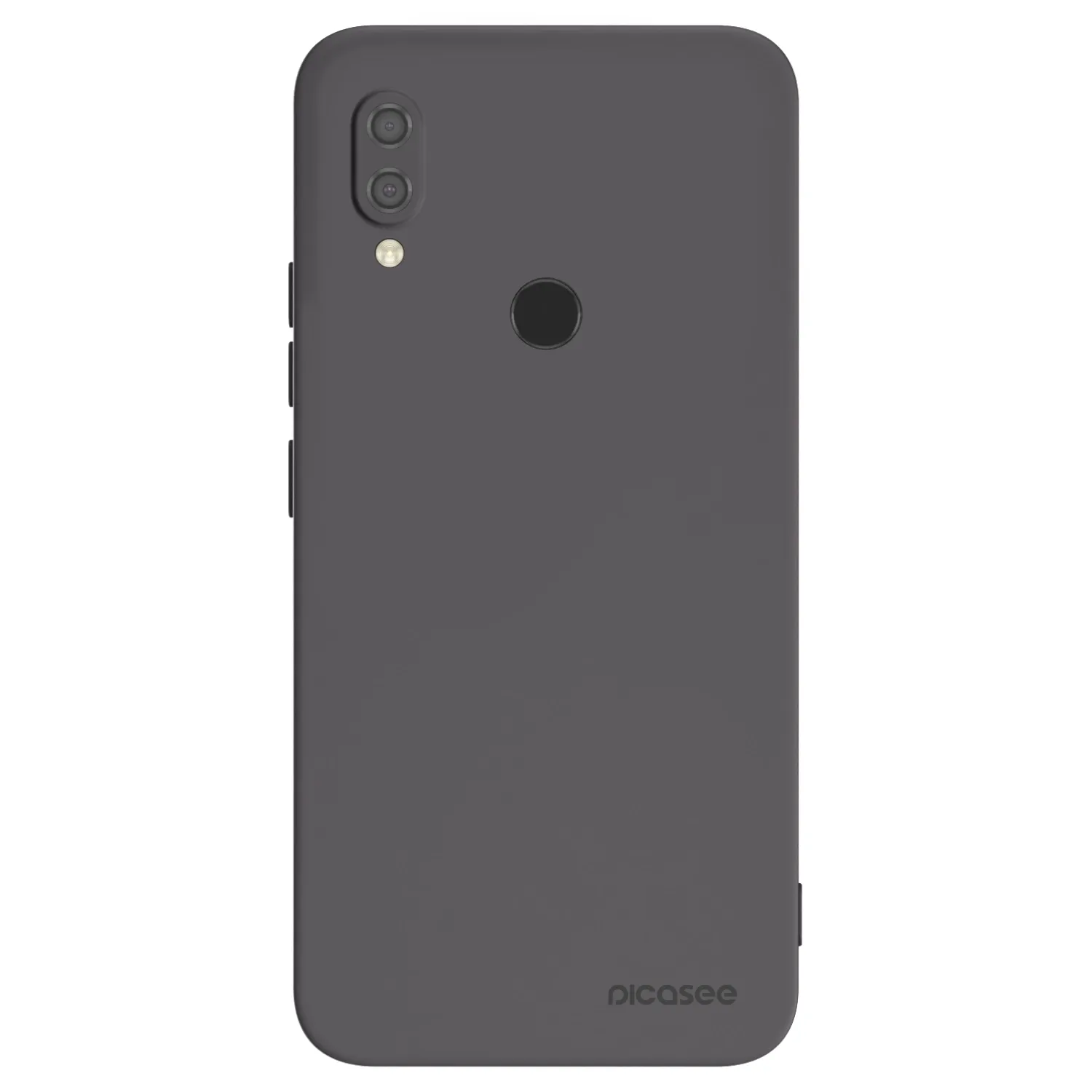Picasee silikonowe czarne etui na Xiaomi Redmi 7 - Clear