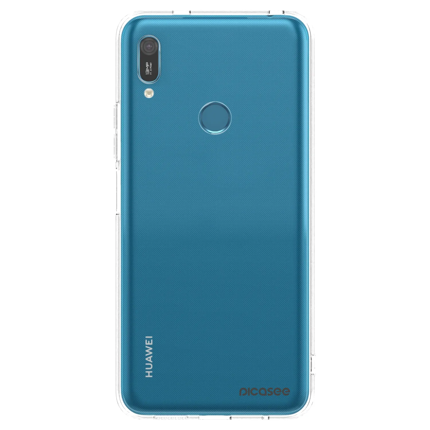 Picasee silikonowe przeźroczyste etui na Huawei Y6 2019 - Clear