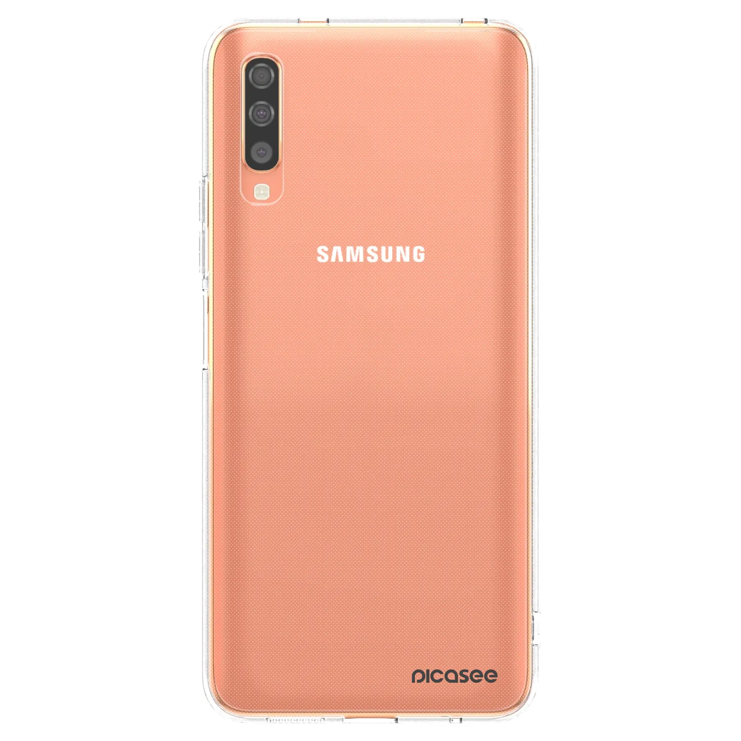 Picasee silikonowe przeźroczyste etui na Samsung Galaxy A70 A705F - Clear