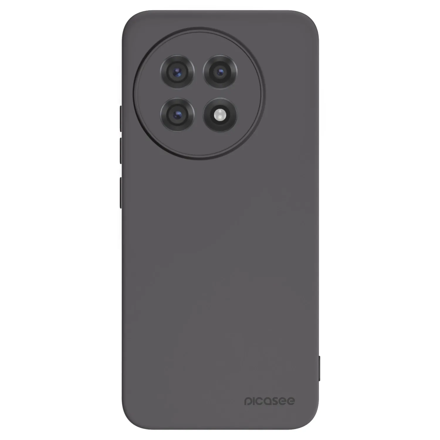 Picasee silikonowe czarne etui na OnePlus 13R 5G - Clear