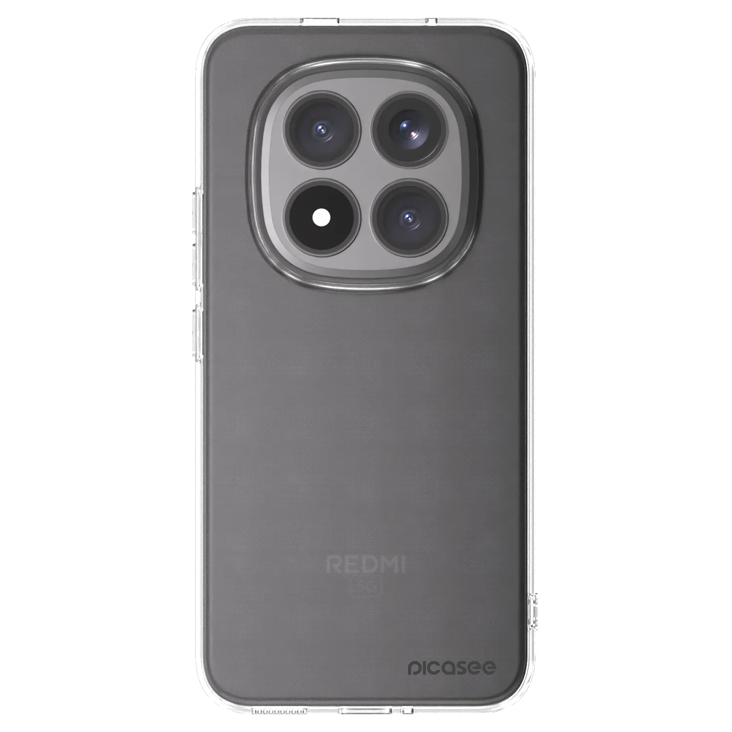 Picasee silikonowe przeźroczyste etui na Xiaomi Redmi Note 15 Pro+ - Clear