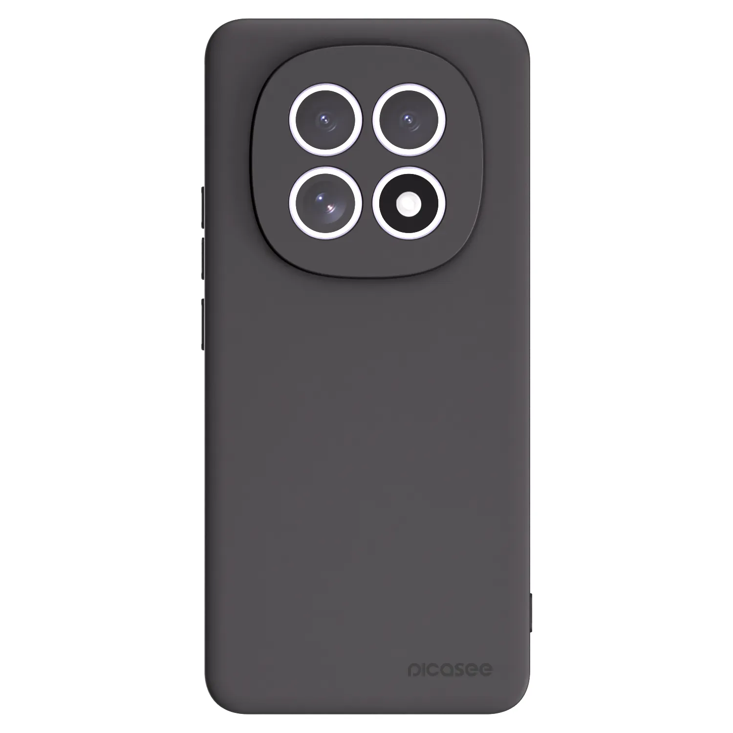 Picasee silikonowe czarne etui na Xiaomi Redmi Note 15 4G - Clear
