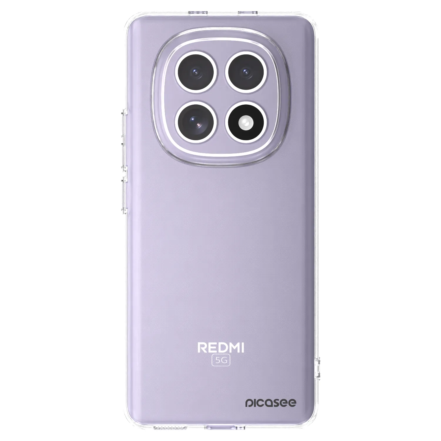 Picasee silikonowe przeźroczyste etui na Xiaomi Redmi Note 15 4G - Clear