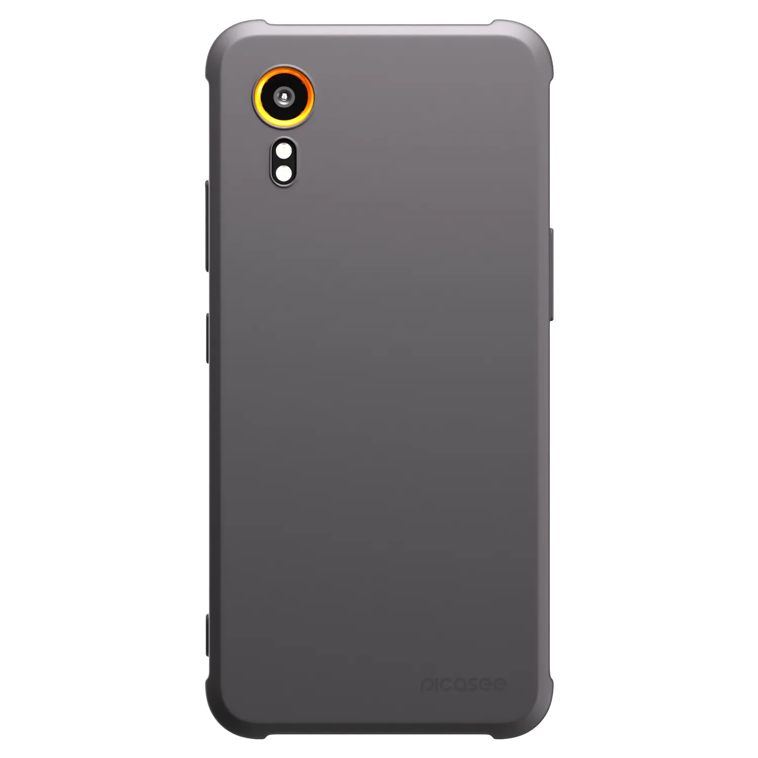 Picasee silikonowe czarne etui na Samsung Galaxy Xcover 7 - Clear