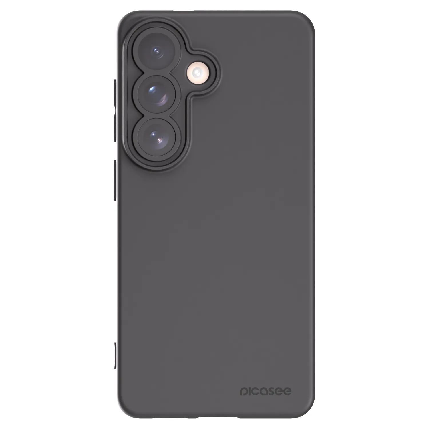 Picasee silikonowe czarne etui na Samsung Galaxy S26 - Clear