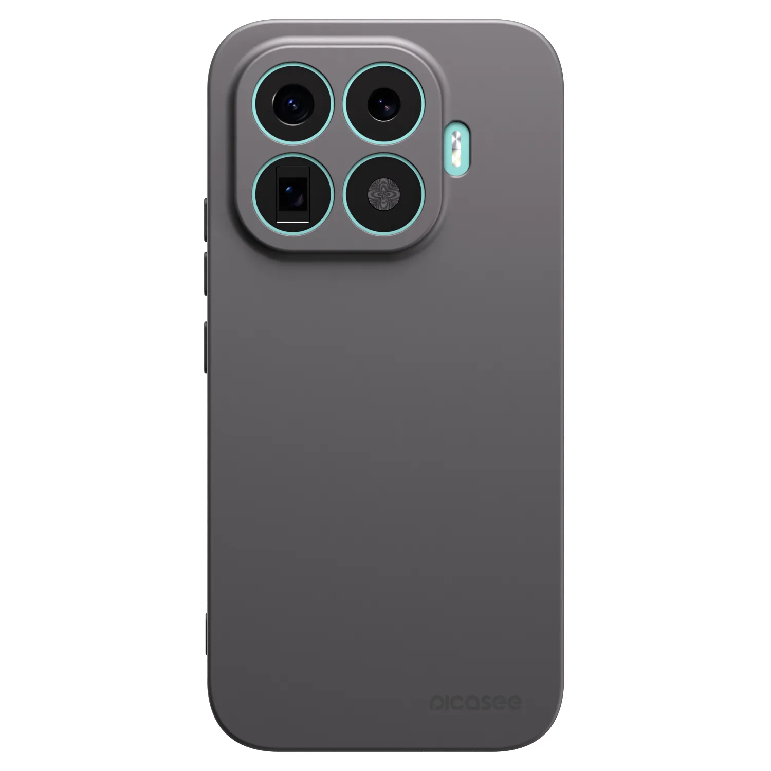 Picasee silikonowe czarne etui na Xiaomi 17T - Clear