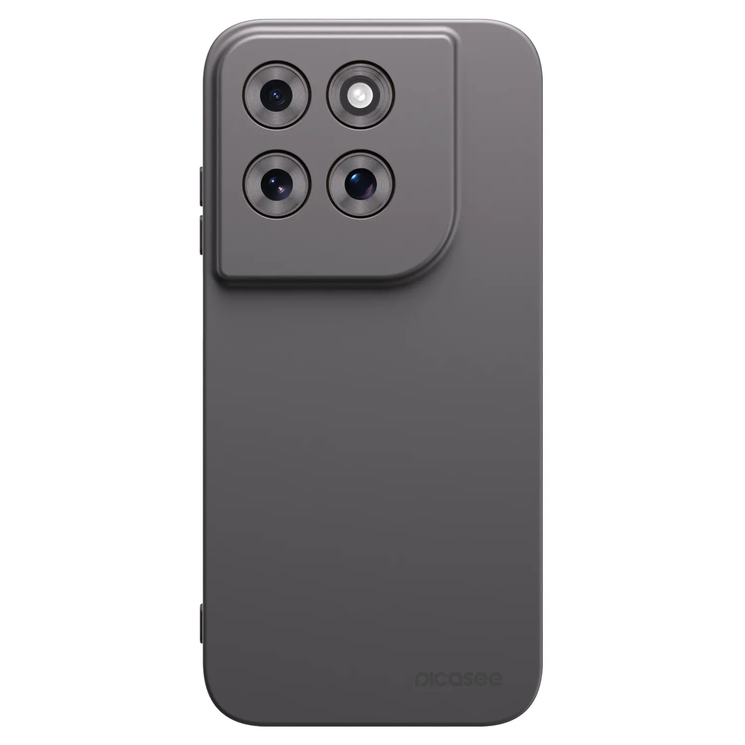 Picasee silikonowe czarne etui na Motorola Moto G77 - Clear