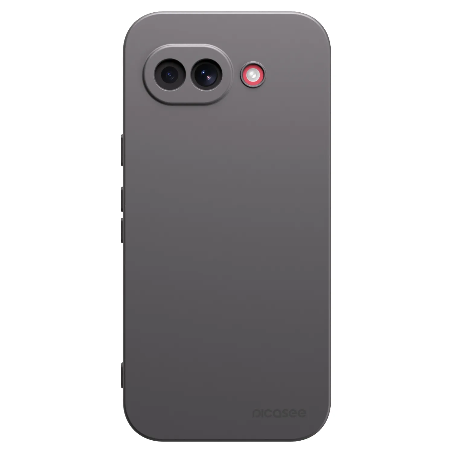 Picasee silikonowe czarne etui na Google Pixel 10a - Clear