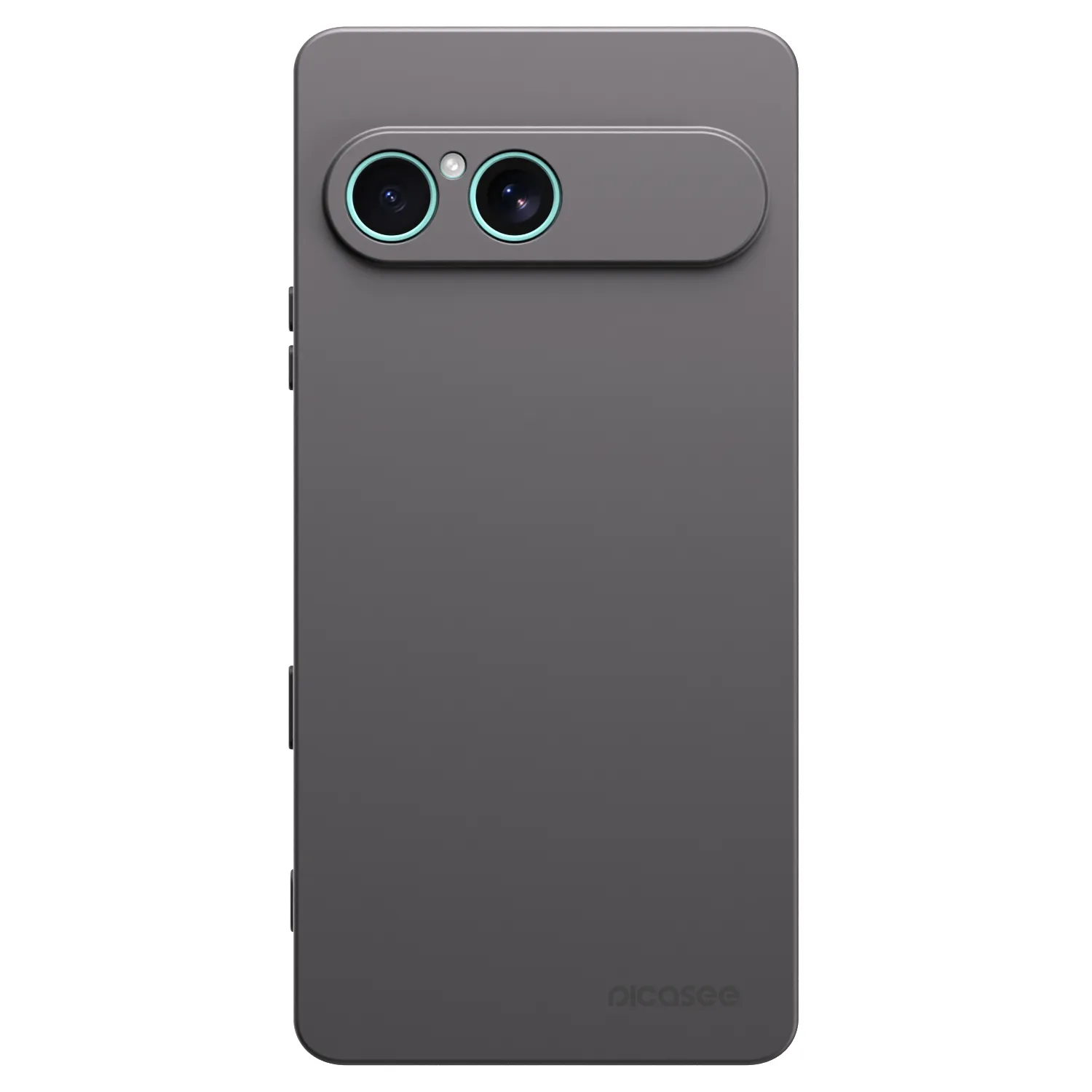 Picasee silikonowe czarne etui na Sony Xperia 10 VII - Clear