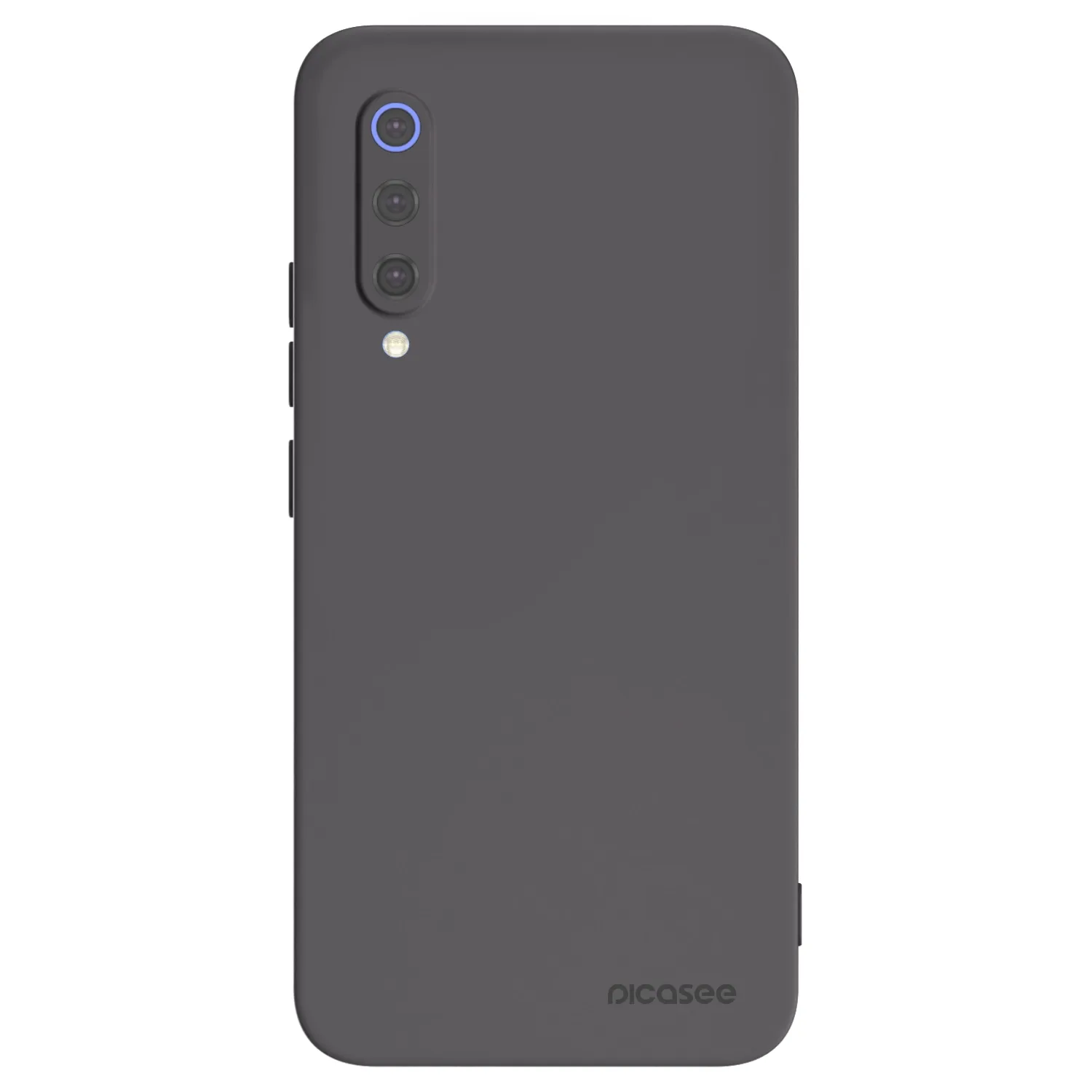 Picasee silikonowe czarne etui na Xiaomi Mi 9 SE - Clear
