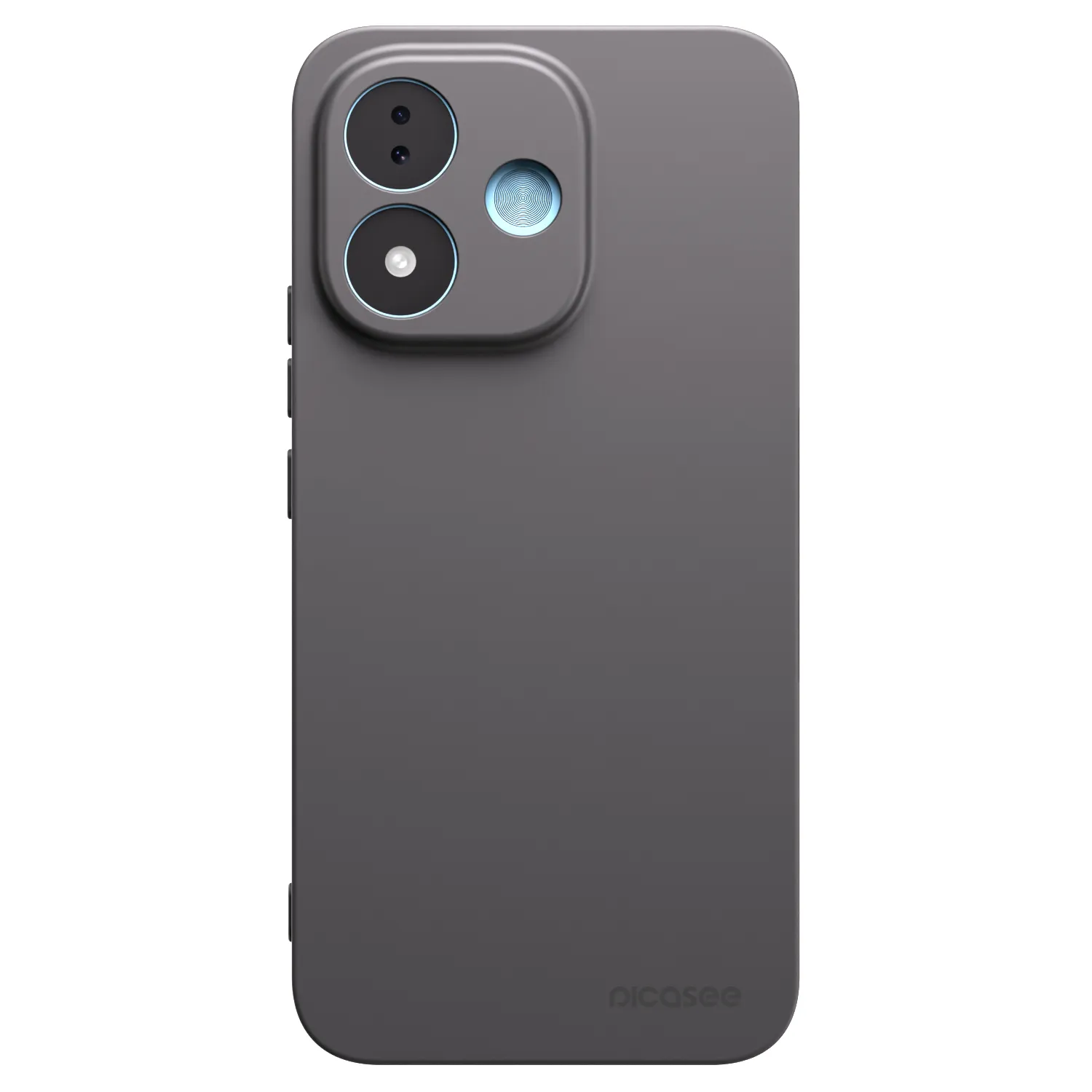 Picasee silikonowe czarne etui na Xiaomi Redmi Note 17 5G - Clear