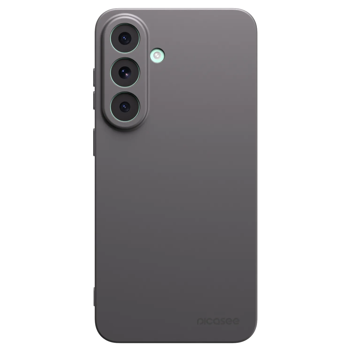 Picasee silikonowe czarne etui na Samsung Galaxy S26 FE - Clear