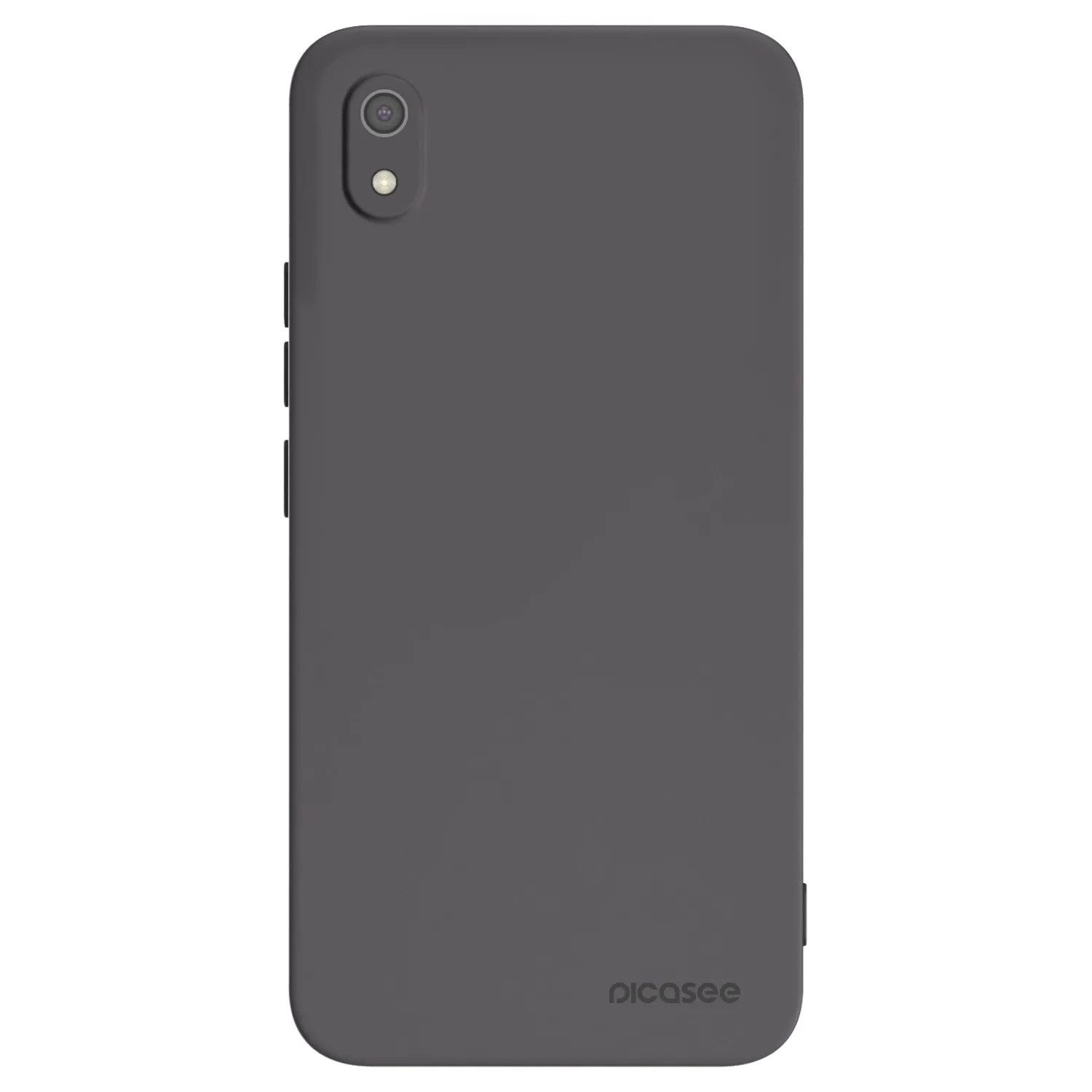 Picasee silikonowe czarne etui na Xiaomi Redmi 7A - Clear