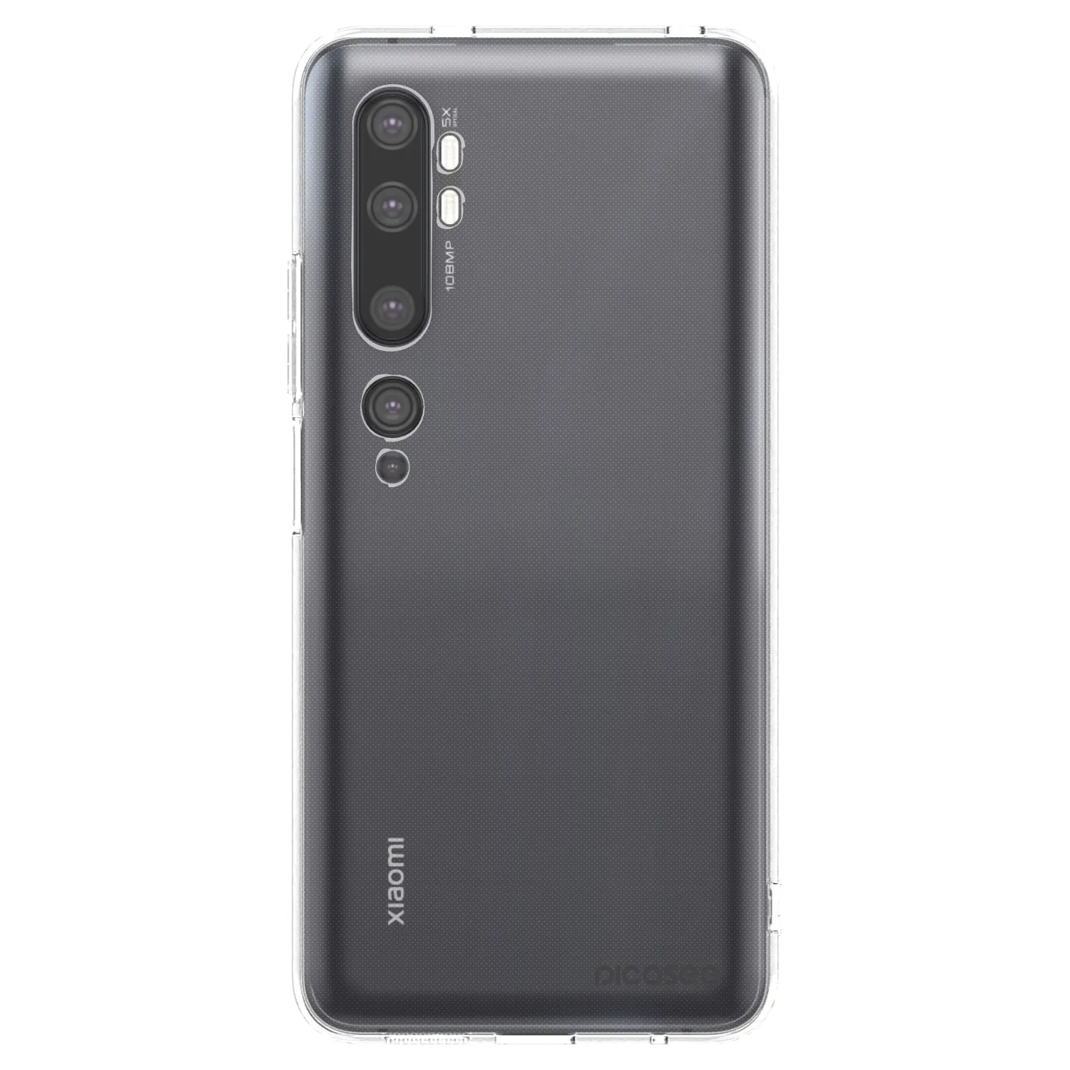 Picasee silikonowe przeźroczyste etui na Xiaomi Mi Note 10 (Pro) - Clear