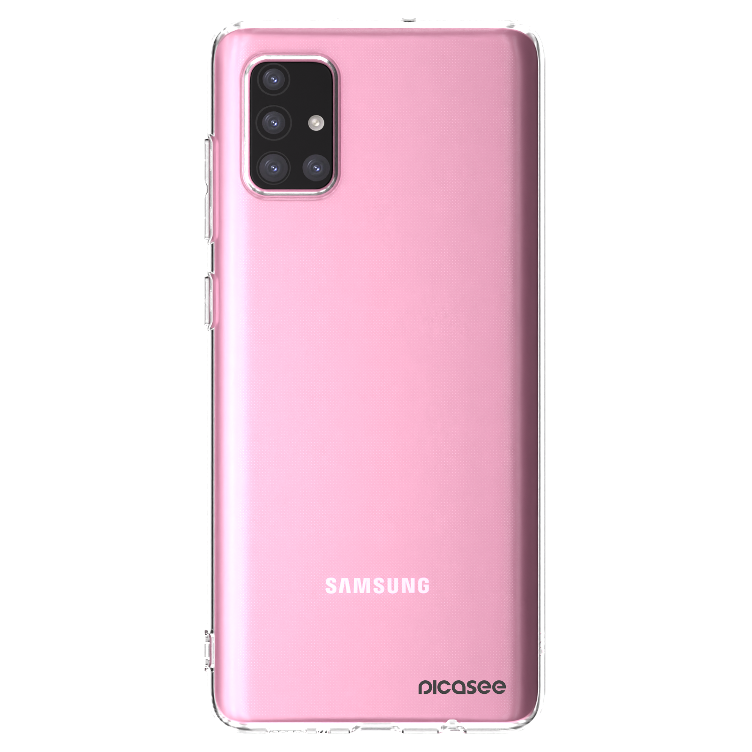 Picasee silikonowe przeźroczyste etui na Samsung Galaxy A71 A715F - Clear