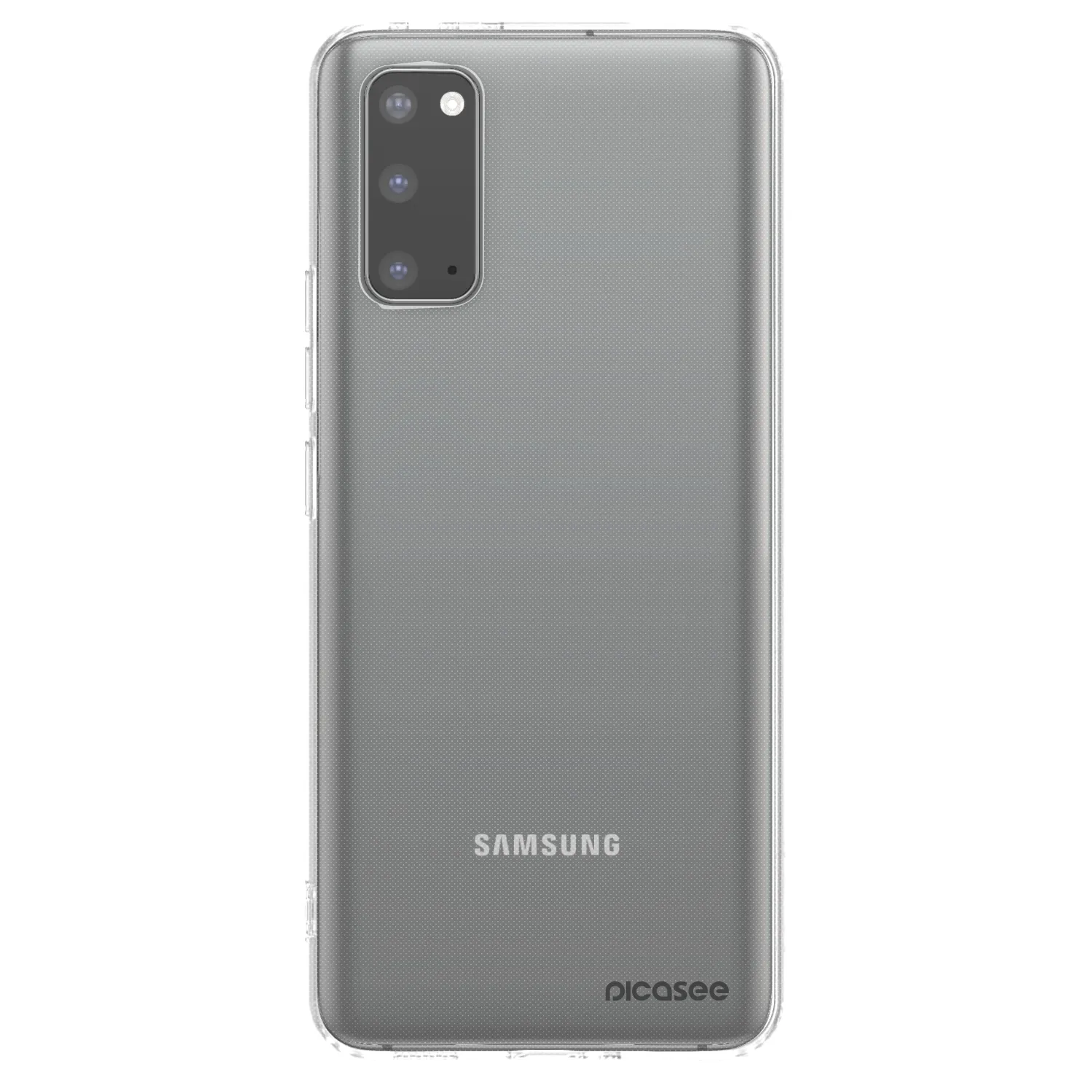 Picasee silikonowe przeźroczyste etui na Samsung Galaxy S20 G980F - Clear