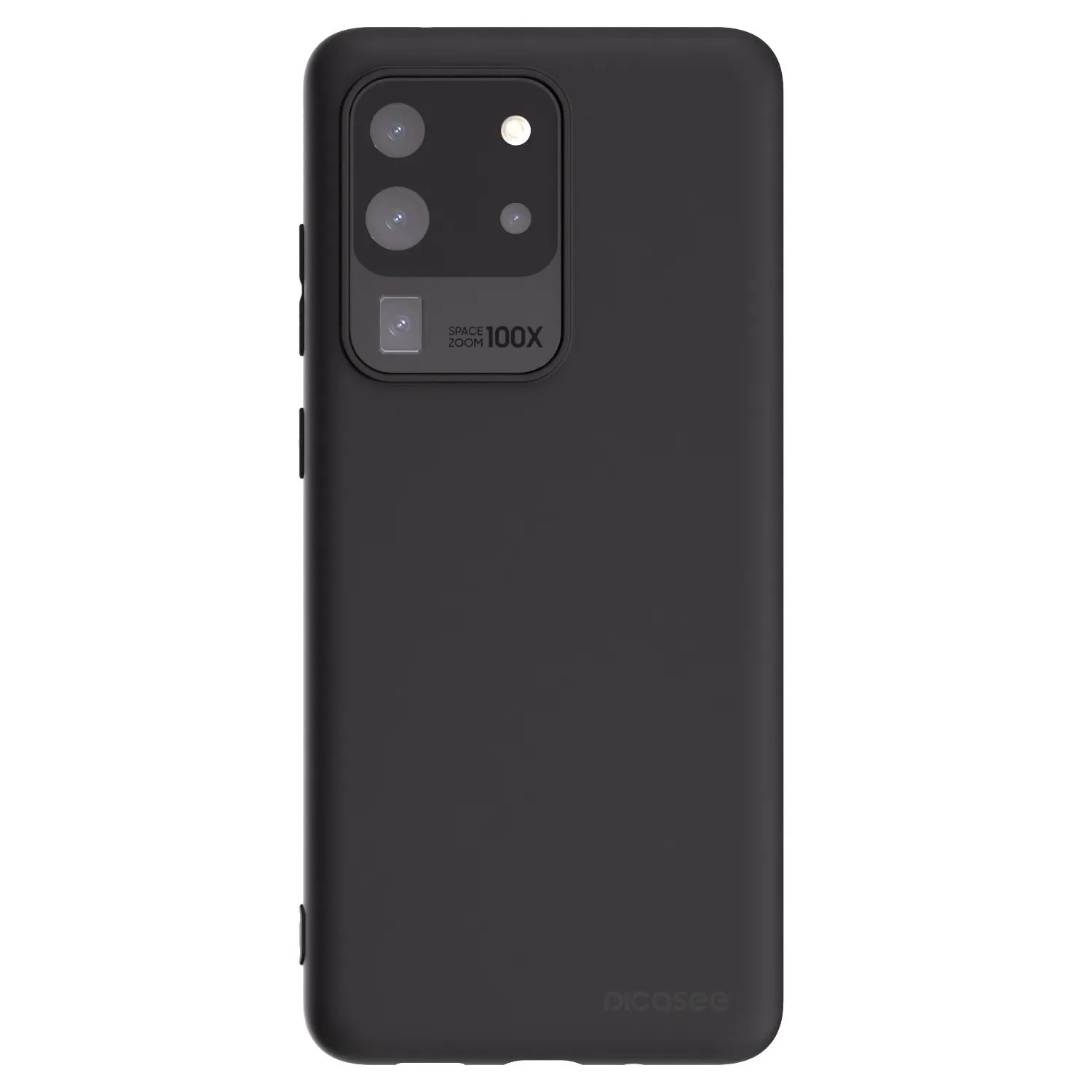 Picasee silikonowe czarne etui na Samsung Galaxy S20 Ultra 5G G988F - Clear
