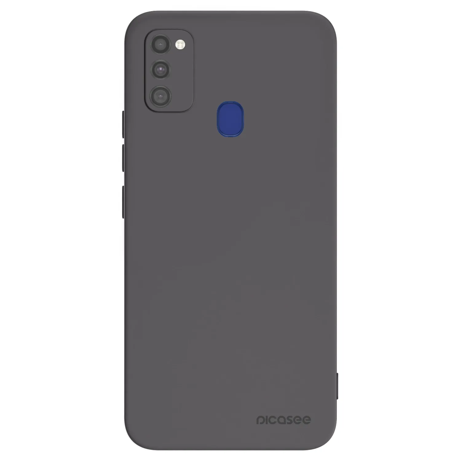 Picasee silikonowe czarne etui na Samsung Galaxy M21 M215F - Clear