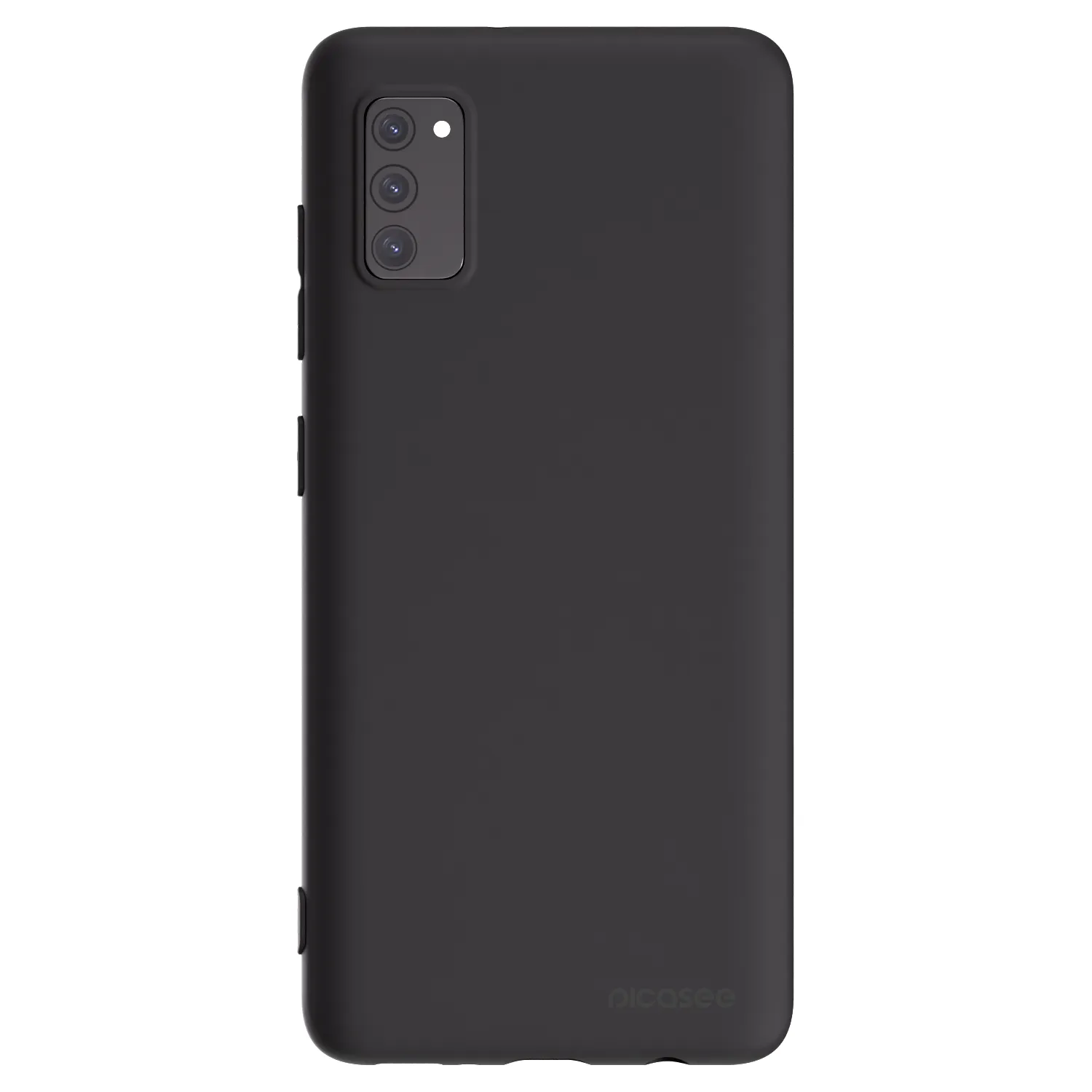 Picasee silikonowe czarne etui na Samsung Galaxy A41 A415F - Clear