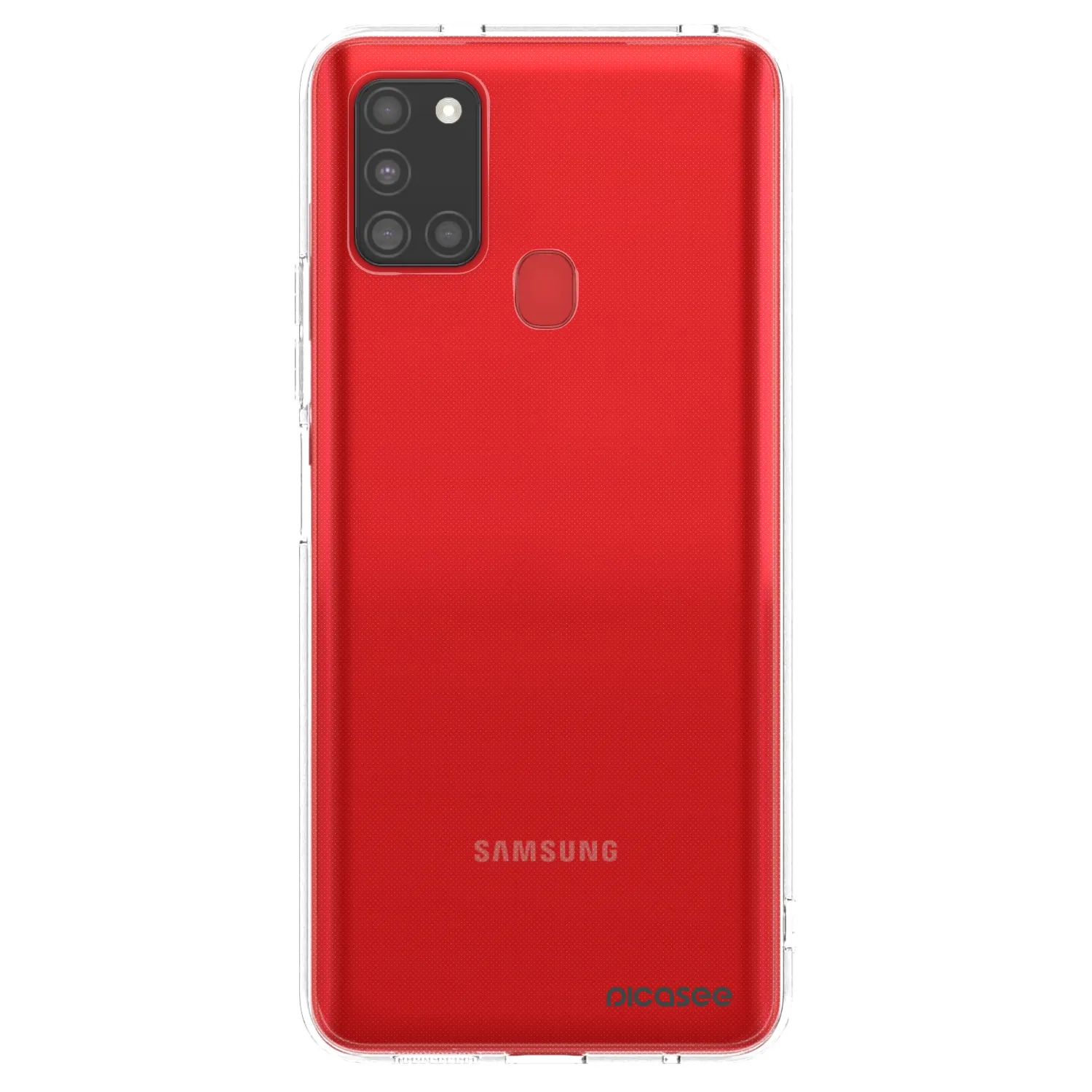Picasee silikonowe przeźroczyste etui na Samsung Galaxy A21s - Clear