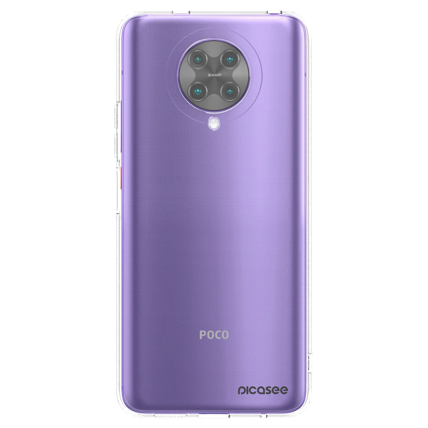 Picasee silikonowe przeźroczyste etui na Xiaomi Poco F2 Pro - Clear