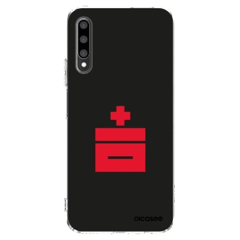 Picasee silikonowe przeźroczyste etui na Honor 9X Pro - Le Plastenciaga