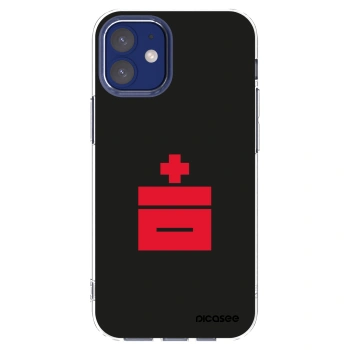 Picasee silikonowe przeźroczyste etui na Apple iPhone 12 mini - Le Plastenciaga