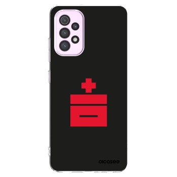Picasee silikonowe przeźroczyste etui na Samsung Galaxy A32 5G A326B - Le Plastenciaga