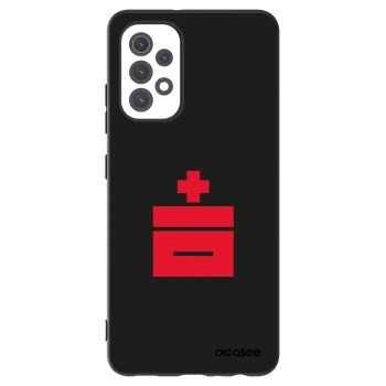 Picasee silikonowe czarne etui na Samsung Galaxy A32 5G A326B - Le Plastenciaga