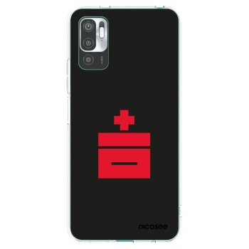 Picasee silikonowe przeźroczyste etui na Xiaomi Redmi Note 10 5G - Le Plastenciaga