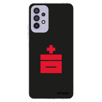 Picasee silikonowe przeźroczyste etui na Samsung Galaxy A32 4G SM-A325F - Le Plastenciaga