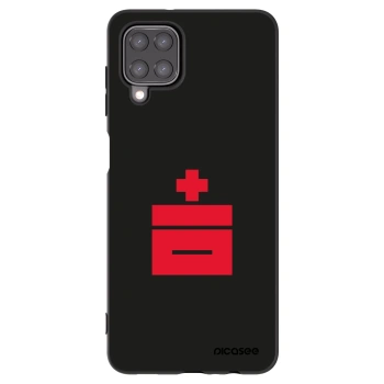 Picasee silikonowe czarne etui na Samsung Galaxy M12 M127F - Le Plastenciaga