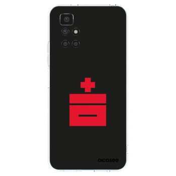 Picasee silikonowe przeźroczyste etui na Xiaomi Redmi 10 - Le Plastenciaga