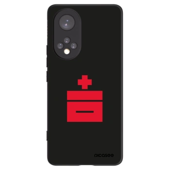 Picasee silikonowe czarne etui na Huawei Nova 9 - Le Plastenciaga