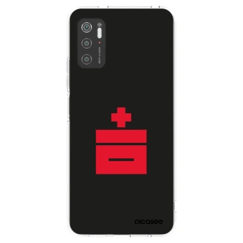 Picasee silikonowe przeźroczyste etui na Xiaomi Poco M3 Pro 5G - Le Plastenciaga