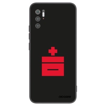 Picasee silikonowe czarne etui na Xiaomi Poco M3 Pro 5G - Le Plastenciaga