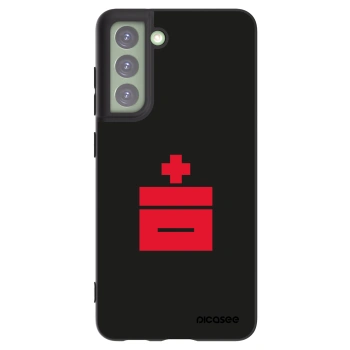 Picasee silikonowe czarne etui na Samsung Galaxy S21 FE 5G - Le Plastenciaga
