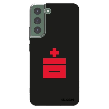 Picasee silikonowe przeźroczyste etui na Samsung Galaxy S22+ 5G - Le Plastenciaga
