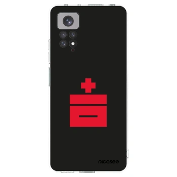 Picasee silikonowe przeźroczyste etui na Xiaomi Redmi Note 11S 4G - Le Plastenciaga