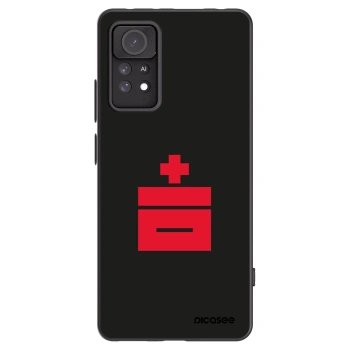 Picasee silikonowe czarne etui na Xiaomi Redmi Note 11 Pro 5G - Le Plastenciaga